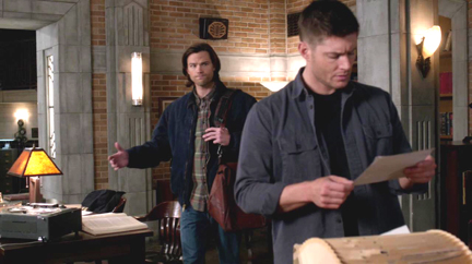 Dean tells Sam to take this case on his own. Dean tells Sam to take this case on his own.